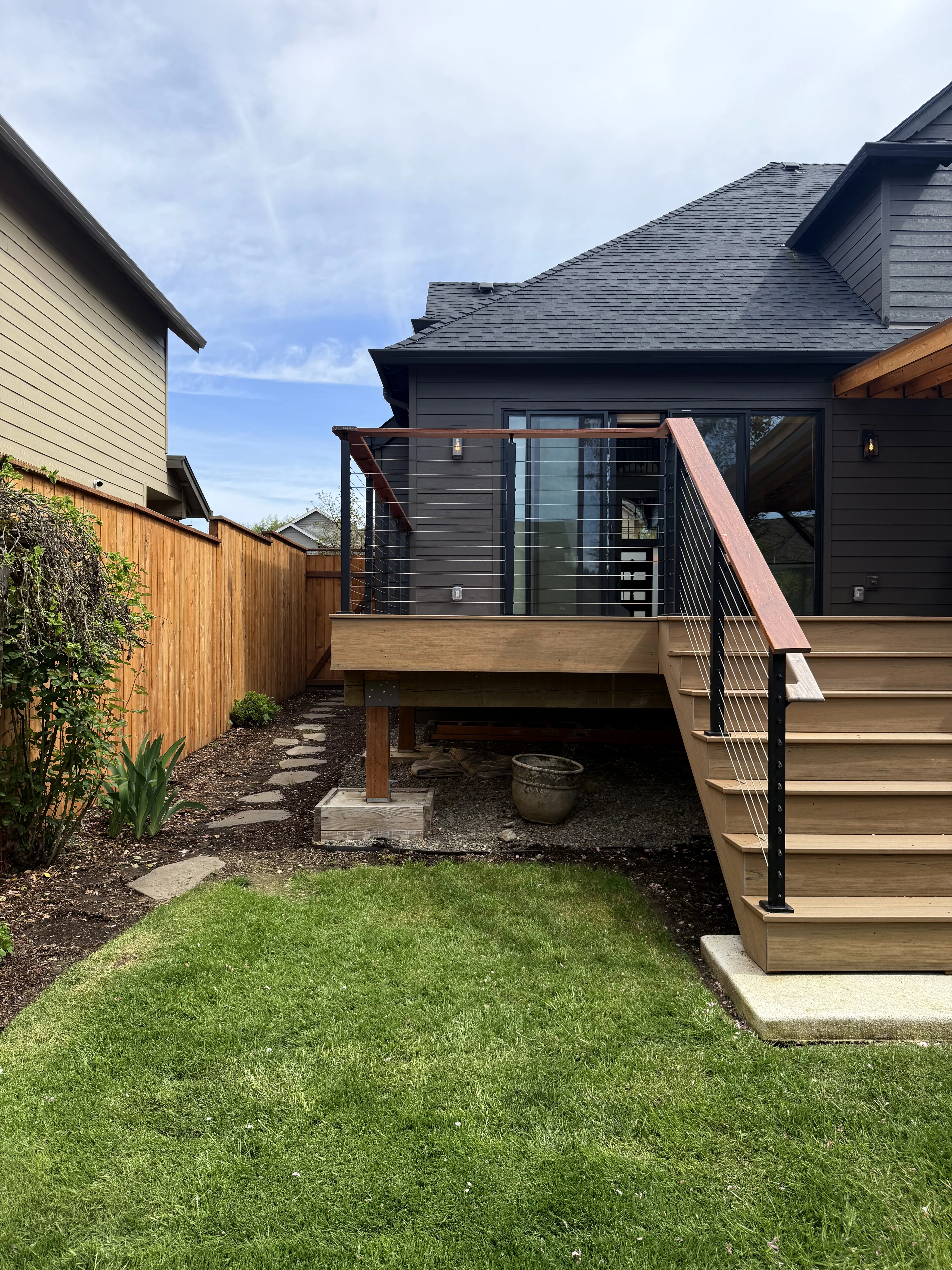 Residential deck and exterior