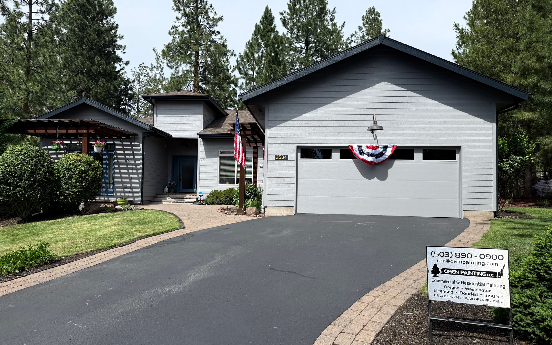 Residential exterior Bend Oregon